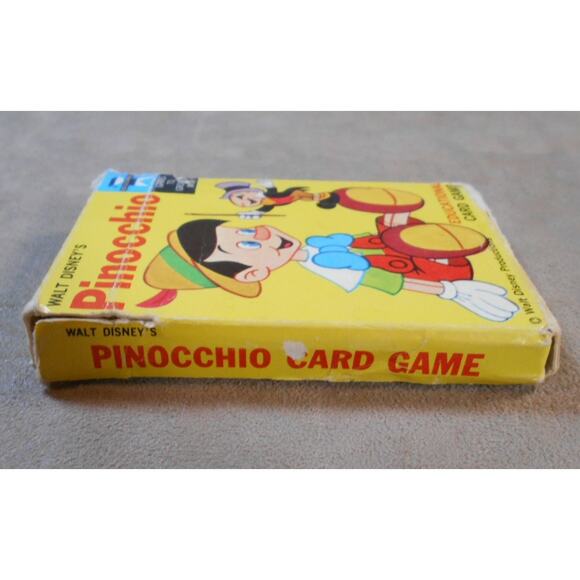 Vintage 1968 Walt Disney Pinocchio Word Card Game ED-U Cards Complete - Picture 6 of 8